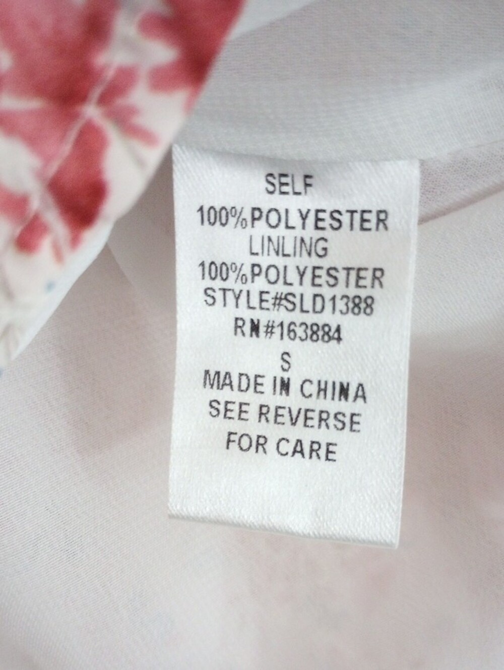 Sweet Lemon Floral Smocked Dress Cottagecore Eyelet Cream Pink Size S - Picture 11 of 11